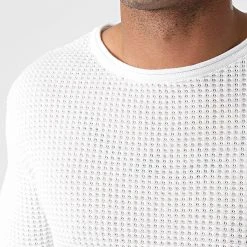 Sortie 🔔 Pull Texturé 0057 Blanc de LBO ✨ -France LBO Soldes Boutique lbo 266118 FAB LBO 1070546 0057 20210728T080438 02