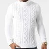 Acheter 😉 Pull Col Roulé Torsades 0062 Blanc de LBO ✨ -France LBO Soldes Boutique lbo 266122 FAB LBO 1070546 0062 20210728T123329 01