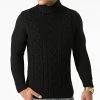 Sortie ✨ Pull Col Roulé Torsades 0064 Noir de LBO 👏 -France LBO Soldes Boutique lbo 266123 FAB LBO 1070546 0064 20210728T123417 01