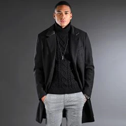 Sortie ✨ Pull Col Roulé Torsades 0064 Noir de LBO 👏 -France LBO Soldes Boutique lbo 266123 FAB LBO 1070546 0064 20211230T114947 05