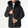 Meilleur prix 👏 Parka Tech Premium Avec Fourrure Noire 0016 Noir de LBO 😉 -France LBO Soldes Boutique lbo 266911 FAB LBO 1070510 0016 20211112T145107 01