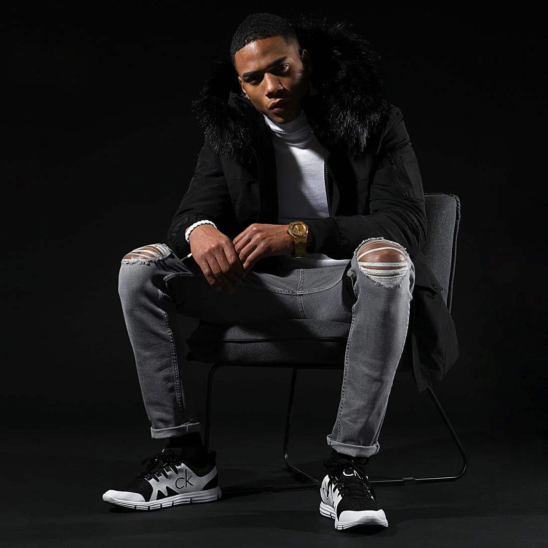 Meilleur prix 👏 Parka Tech Premium Avec Fourrure Noire 0016 Noir de LBO 😉 9 Meilleur prix 👏 Parka Tech Premium Avec Fourrure Noire 0016 Noir de LBO 😉 – Image 7