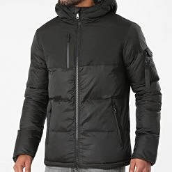 Tout neuf ✨ Doudoune Capuche Tech Puffer 0017 Noir de LBO 💯 -France LBO Soldes Boutique lbo 269116 FAB LBO 1070510 0017 20211105T151324 03