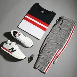 Meilleur prix ⌛ Tee 💯 Shirt Tricolore 1767 Bleu Marine Rouge Blanc de LBO 🤩 -France LBO Soldes Boutique lbo 269494 FAB SHALBO 1767 20210903T142002 03