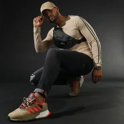 Sortie ❤️ Tee Shirt Manches Longues Oversize Avec Bandes 1820 Beige de LBO 👍 -France LBO Soldes Boutique lbo 270356 FAB SHALBO 1820 20210917T123547 03