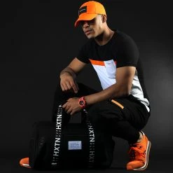 Sortie ❤️ Tee Shirt Poche Tricolore 1853 Noir Blanc Orange de LBO ✔️ -France LBO Soldes Boutique lbo 270362 FAB SHALBO 1853 20210726T140836 04