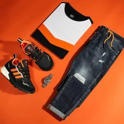 Les meilleures critiques de 🔔 Tee 👏 Shirt Tricolore 1854 Noir Blanc Orange de LBO ⌛ -France LBO Soldes Boutique lbo 270363 FAB SHALBO 1854 20210903T142129 04