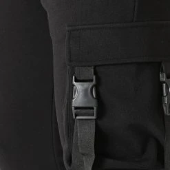 Meilleure affaire 🛒 Pantalon Jogging Cargo 1771 Noir de LBO ❤️ -France LBO Soldes Boutique lbo 271046 FAB SHALBO 1771 20210719T152447 02