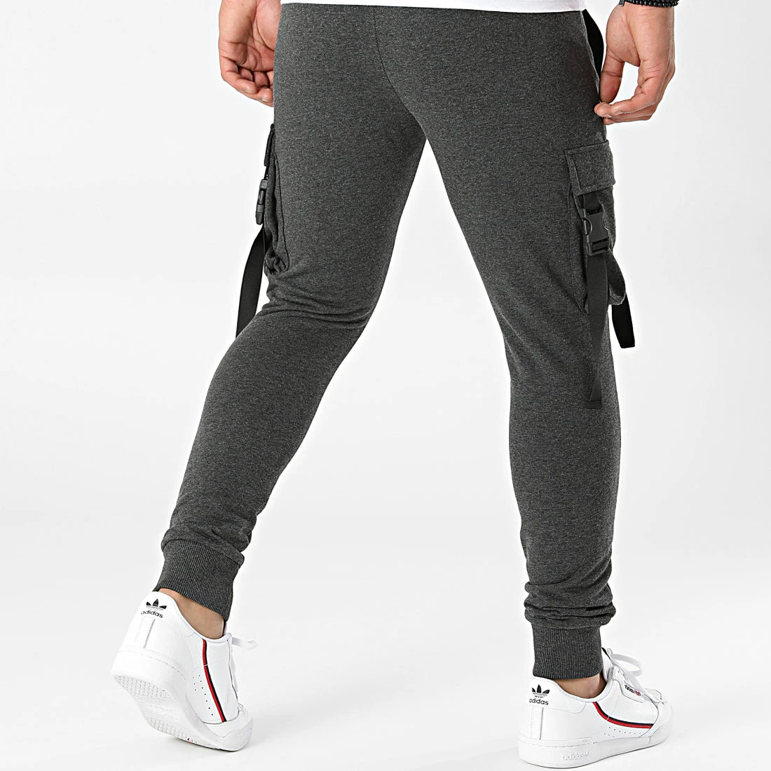 Vente flash ✨ Pantalon Jogging Cargo 1772 Gris Anthracite Chiné de LBO ⭐ 6 Vente flash ✨ Pantalon Jogging Cargo 1772 Gris Anthracite Chiné de LBO ⭐ – Image 4