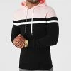 Les meilleures critiques de 😉 Sweat Capuche Tricolore 1801 Rose Blanc Noir de LBO 🌟 -France LBO Soldes Boutique lbo 271575 FAB SHALBO 1801 20210715T150834 03
