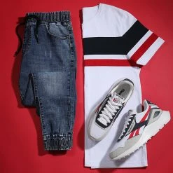 Tout neuf 🔥 Tee Shirt Slim Fit Tricolore 1655 Bleu Marine Rouge Blanc de LBO 🔔 7 Tout neuf 🔥 Tee Shirt Slim Fit Tricolore 1655 Bleu Marine Rouge Blanc de LBO 🔔 -France LBO Soldes Boutique lbo 275350 FAB SHALBO 1655 20210922T091008 03