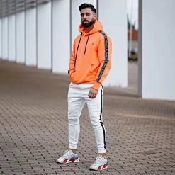 Top 10 👍 Jogger Pant Super Skinny A Bandes 1914 Blanc de LBO ✔️ -France LBO Soldes Boutique lbo 276537 FAB SHALBO 1914 20220224T083801 05