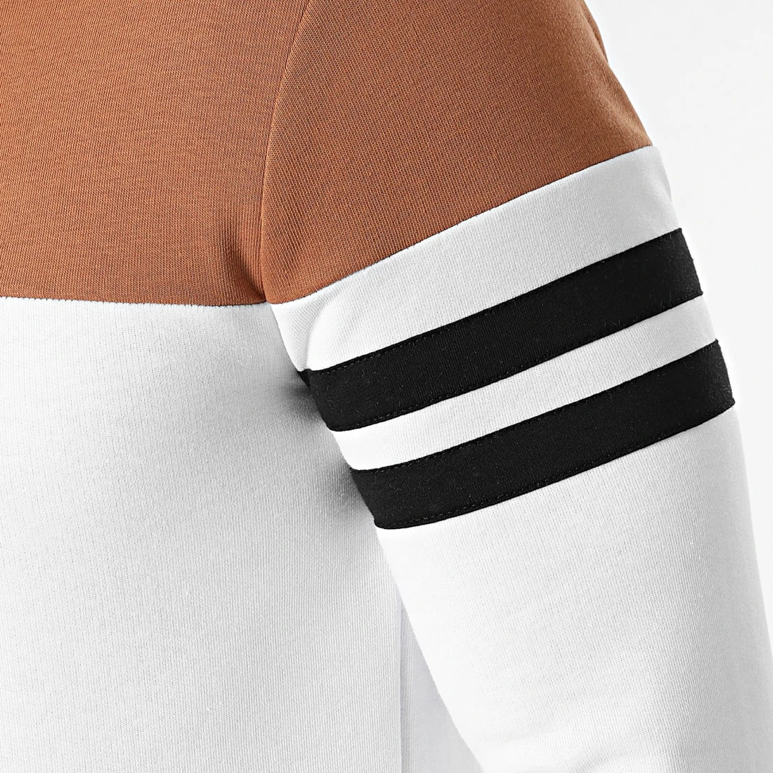 Sortie 😀 Sweat Capuche Tricolore 1898 Blanc Camel Noir de LBO ✨ 4 Sortie 😀 Sweat Capuche Tricolore 1898 Blanc Camel Noir de LBO ✨ – Image 2