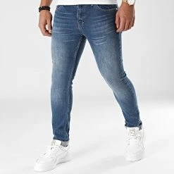Le moins cher ❤️ Jean Slim Fit 1864 Bleu Denim de LBO 🔥
