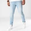 Bon marché ❤️ Jean Slim Fit 1868 Denim Bleu Clair de LBO 🧨 -France LBO Soldes Boutique lbo 277037 FAB SHALBO 1868 20210910T153343 01