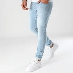 Bon marché ❤️ Jean Slim Fit 1868 Denim Bleu Clair de LBO 🧨 8 Bon marché ❤️ Jean Slim Fit 1868 Denim Bleu Clair de LBO 🧨 -France LBO Soldes Boutique lbo 277037 FAB SHALBO 1868 20210910T153345 03