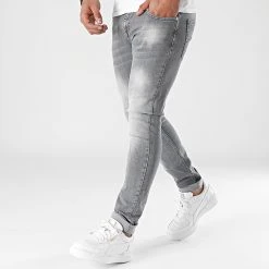 Les meilleures critiques de 🎁 Jean Slim Fit 1870 Denim Gris Clair de LBO ✨ -France LBO Soldes Boutique lbo 277039 FAB SHALBO 1870 20210910T153431 03
