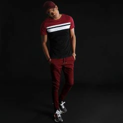 Budget ✨ Tee ✨ Shirt Tricolore Avec Bandes 1965 Noir Bordeaux Blanc de LBO ⭐ 10 Budget ✨ Tee ✨ Shirt Tricolore Avec Bandes 1965 Noir Bordeaux Blanc de LBO ⭐ -France LBO Soldes Boutique lbo 281252 FAB SHALBO 1965 20211006T160600 04