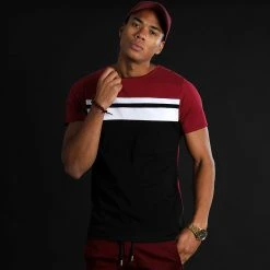 Budget ✨ Tee ✨ Shirt Tricolore Avec Bandes 1965 Noir Bordeaux Blanc de LBO ⭐ 11 Budget ✨ Tee ✨ Shirt Tricolore Avec Bandes 1965 Noir Bordeaux Blanc de LBO ⭐ -France LBO Soldes Boutique lbo 281252 FAB SHALBO 1965 20211006T160602 05