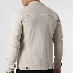 Meilleur prix 👍 Veste Jean 1783 Denim Beige de LBO 🥰 -France LBO Soldes Boutique lbo 283211 FAB SHALBO 1783 20220225T152856 04