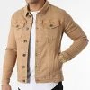 Nouveau 🤩 Veste Jean 1538 Denim Camel de LBO 😉 -France LBO Soldes Boutique lbo 283212 FAB SHALBO 1538 20220225T153114 01