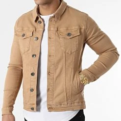 Nouveau 🤩 Veste Jean 1538 Denim Camel de LBO 😉