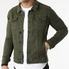 Nouveau ⭐ Veste Jean Slim Fit 1539 Denim Khaki de LBO 😍 -France LBO Soldes Boutique lbo 283213 FAB SHALBO 1539 20220225T153038 01