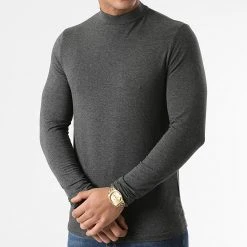 Remise 🤩 Lot De 2 Tee Shirts Col Cheminée Manches Longues Unis 2084 Noir Anthracite de LBO 😉 11 Remise 🤩 Lot De 2 Tee Shirts Col Cheminée Manches Longues Unis 2084 Noir Anthracite de LBO 😉 -France LBO Soldes Boutique lbo 284919 FAB SHALBO 2084 20211117T083351 06