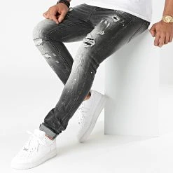 De gros ⭐ Jean Skinny 0008 Denim Noir de LBO 🤩 -France LBO Soldes Boutique lbo 285700 FAB LBO 1070318 0008 20211105T152152 03