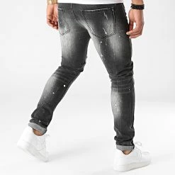 De gros ⭐ Jean Skinny 0008 Denim Noir de LBO 🤩 -France LBO Soldes Boutique lbo 285700 FAB LBO 1070318 0008 20211105T152154 05