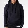 Budget 🌟 Sweat Capuche 2062 Bleu Marine de LBO ✔️
