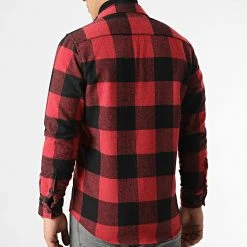 Acheter 🤩 Surchemise A Carreaux 0109 Noir Rouge de LBO 😉 -France LBO Soldes Boutique lbo 287187 FAB LBO 1070546 0109 20211216T154555 04