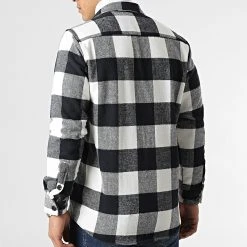 Budget 🤩 Surchemise A Carreaux 0110 Bleu Marine Blanc de LBO 💯 -France LBO Soldes Boutique lbo 287190 FAB LBO 1070546 0110 20211223T112631 04