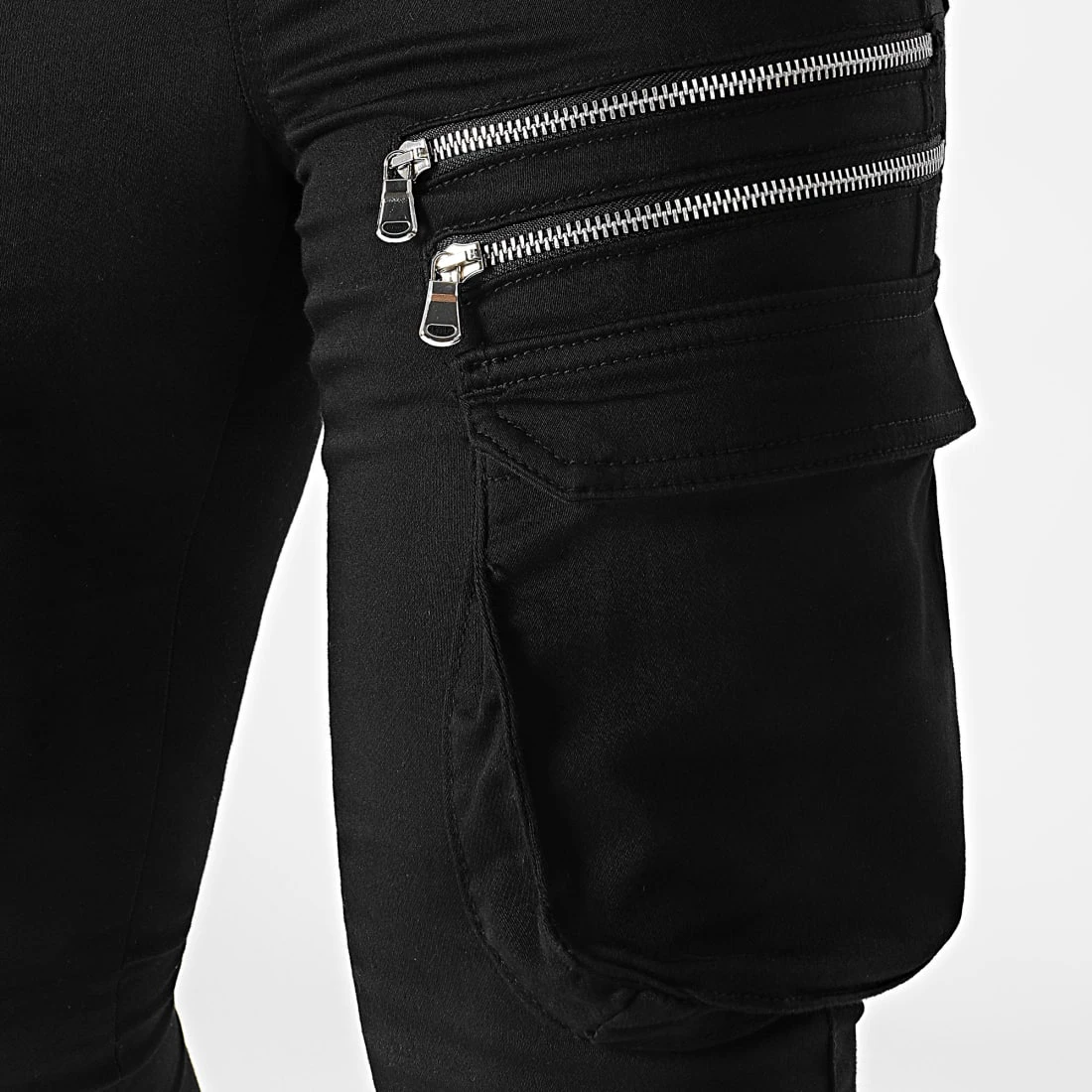 Offres ✨ Pantalon Cargo 2049 Noir de LBO 🛒 4 Offres ✨ Pantalon Cargo 2049 Noir de LBO 🛒 – Image 2