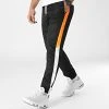Meilleure affaire 🔥 Pantalon Jogging Tricolore A Bandes 0026 Noir Orange de LBO 😀 -France LBO Soldes Boutique lbo 287380 FAB LBO 10701336 0026 20211210T115535 01