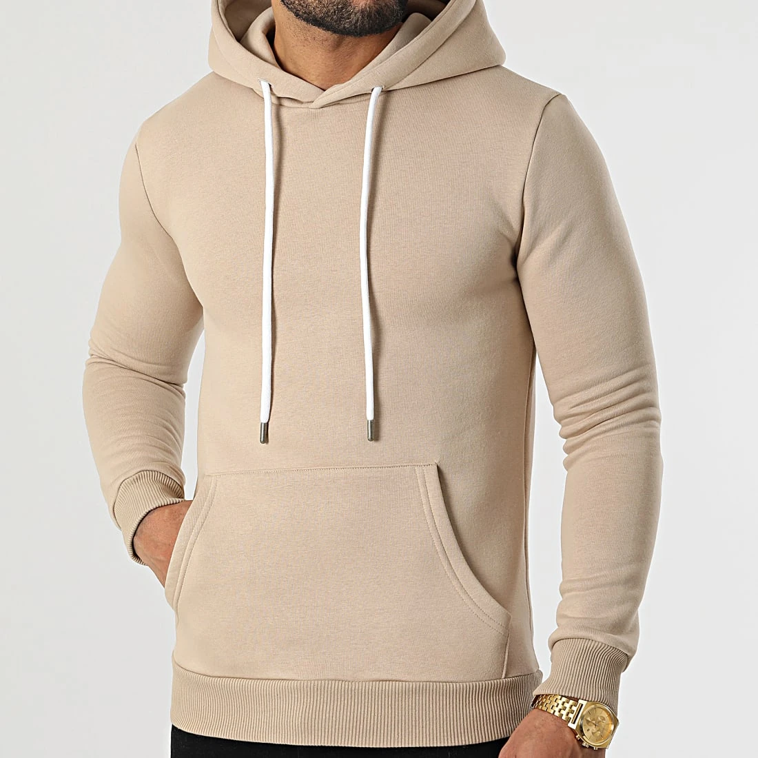 Meilleure vente ✔️ Sweat Capuche 2105 Beige de LBO 🔔 3 Meilleure vente ✔️ Sweat Capuche 2105 Beige de LBO 🔔