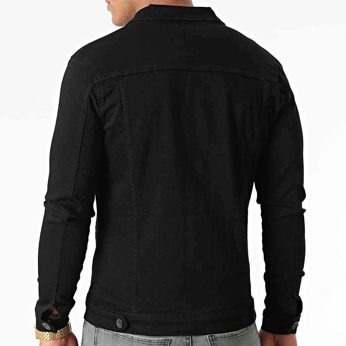 Offres 🥰 Veste Jean Destroy 2108 Denim Noir de LBO ❤️ 6 Offres 🥰 Veste Jean Destroy 2108 Denim Noir de LBO ❤️ – Image 4