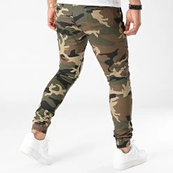 Bon marché 😉 Jogger Pant Super Skinny Camouflage 1842 Vert Kaki de LBO 🧨 -France LBO Soldes Boutique lbo 289487 FAB SHALBO 1842 20211105T152303 05