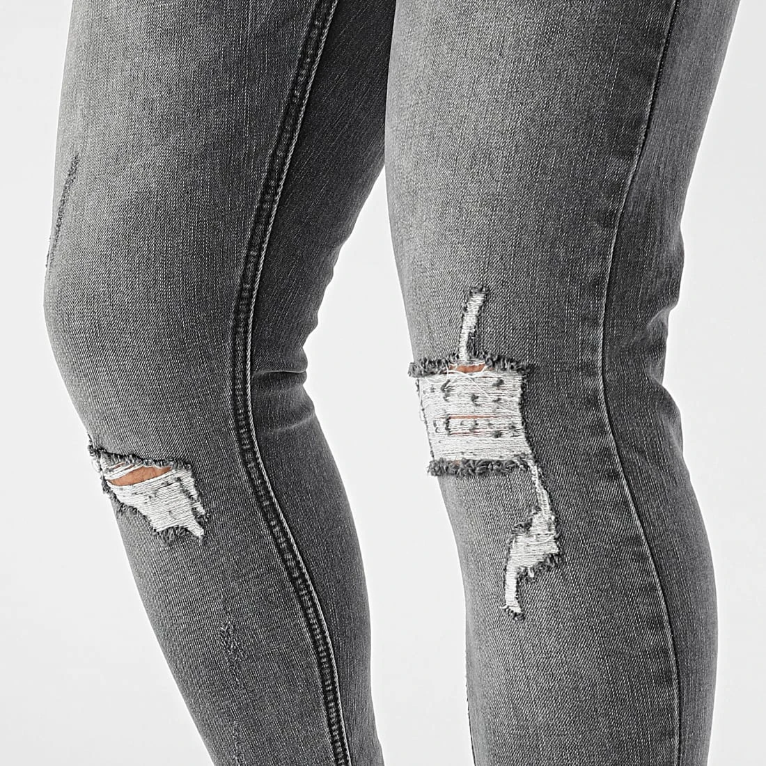 Grosses soldes 👍 Jean Skinny LB054D8AH2 Gris de LBO ⌛ 4 Grosses soldes 👍 Jean Skinny LB054D8AH2 Gris de LBO ⌛ – Image 2