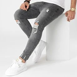 Grosses soldes 👍 Jean Skinny LB054D8AH2 Gris de LBO ⌛ 11 Grosses soldes 👍 Jean Skinny LB054D8AH2 Gris de LBO ⌛ -France LBO Soldes Boutique lbo 289648 FAB LBO ZD319GPE4 GREYDENIM 20220121T083403 05