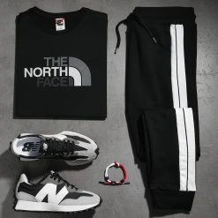 Acheter 🔔 Pantalon Jogging A Bandes 2048 Noir de LBO 🛒 -France LBO Soldes Boutique lbo 290743 FAB SHALBO 2048 20220118T083447 05