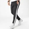Nouveau 👏 Pantalon Jogging Training Bande 0036 Noir Blanc de LBO ❤️ -France LBO Soldes Boutique lbo 291066 FAB LBO 10701336 0036 20220126T151413 01