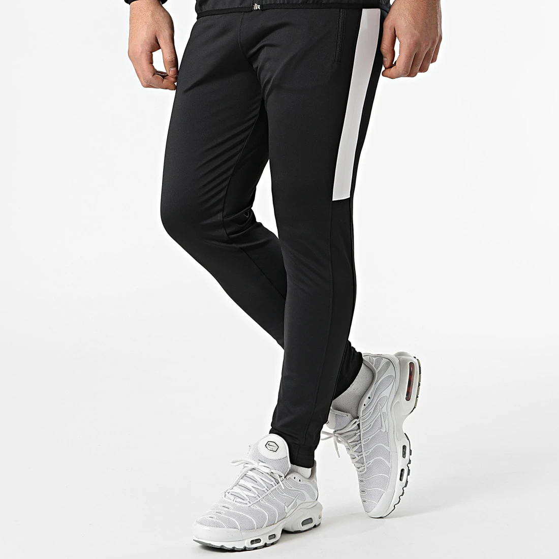 De gros 👏 Ensemble De Survetement Training Bicolore 0054 Noir Blanc de LBO 🛒 6 De gros 👏 Ensemble De Survetement Training Bicolore 0054 Noir Blanc de LBO 🛒 – Image 4