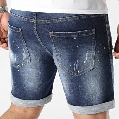 Top 10 😍 Short Jean Avec Dechirures 0025 Bleu Brut de LBO 🛒 -France LBO Soldes Boutique lbo 292160 FAB LBO 1070318 0025 20220316T145519 04