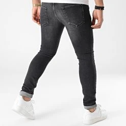 De gros 😉 Jean Slim Fit 2076 Gris Denim Foncé de LBO 🔔 -France LBO Soldes Boutique lbo 292564 FAB SHALBO 2076 20220113T140451 05