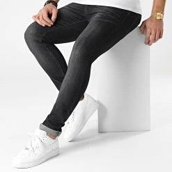 Budget 😍 Jean Slim Fit 2079 Denim Noir de LBO 🔔 -France LBO Soldes Boutique lbo 292570 FAB SHALBO 2079 20220113T140525 03