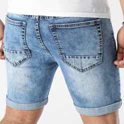 Les meilleures critiques de ❤️ Short Jean Skinny Fit 0021 Denim Bleu Medium de LBO 😉 -France LBO Soldes Boutique lbo 293677 FAB LBO 1070318 0021 20220316T145439 04