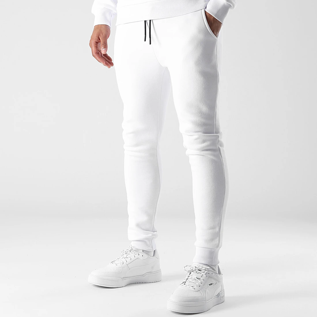 Budget 😉 Ensemble De Survêtement Uni 0139 Blanc de LBO ✨ 6 Budget 😉 Ensemble De Survêtement Uni 0139 Blanc de LBO ✨ – Image 4