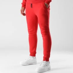 Acheter 🎁 Ensemble De Survêtement Uni 0140 Rouge de LBO ⭐ -France LBO Soldes Boutique lbo 294921 FAB LBO 1070546 0140 20220322T153714 04