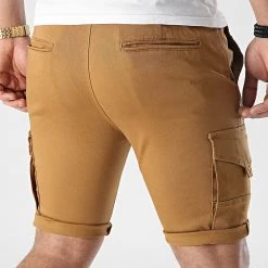 Acheter ✨ Short Cargo Jogger 2314 Camel de LBO 🔥 -France LBO Soldes Boutique lbo 295641 FAB SHALBO 2314 20220307T145708 04